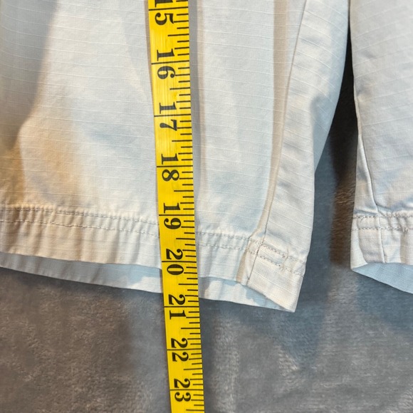 J Crew Cargo Shorts Mens size 31 Beige Preppy Skater‎ Y2K - Picture 9 of 10